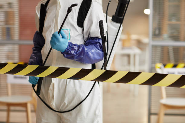 Professional Biohazard technician working in Akron, NY